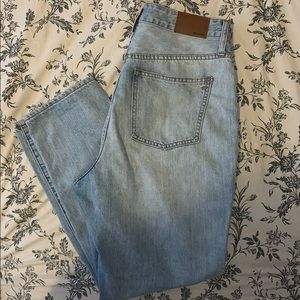 madewell curvy vintage jean